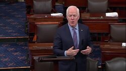 Senator Cornyn laments Kavanaugh confirmation process as allegation leads to subsequent hearing Stock Footage