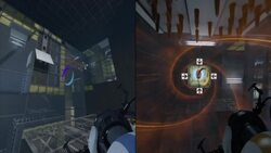 Portal 2 Co-op Walkthrough / Course 4 - Part 8 - Room 08/09 Instructional Video