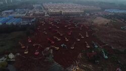 China sets blistering pace to build new Wuhan hospital News Clip