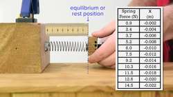 Hooke's Law Introduction - Force of a Spring Instructional Video
