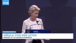 European Leaders Say Sharing Vaccines Is Key To Fighting COVID News Clip