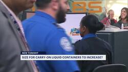 New Jersey travelers in support of increasing amount of liquids allowed on airplanes News Clip