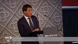 VOICED : Ex primer ministro frances va por la alcaldia de Barcelona News Clip