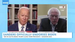 Sanders Officially Endorses Joe Biden For President News Clip