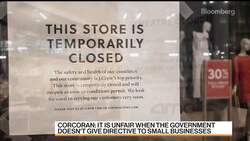 'Shark' Investor Corcoran Says Small Businesses Need Clear Directives on Covid News Clip