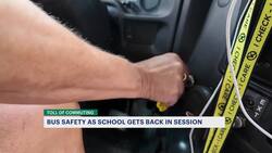 Toll of Commuting: How far do drivers have to stop for school buses? News Clip