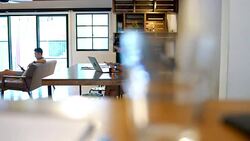 Woman calculating monthly budget at home Stock Footage