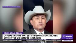 Uvalde Sheriff To Testify Before Texas House Committee News Clip