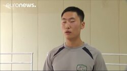 South Korean soldiers swap their military boots for ballet shoes News Clip