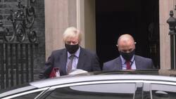Boris Johnson leaves Downing Street ahead of PMQs News Clip