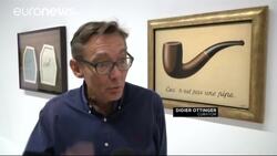 This is not an exhibition René Magritte at the Pompidou in Paris News Clip