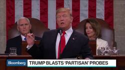 Trump Jabs 'Partisan' Probes, Plays to Base in State of the Union News Clip