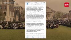 Pro-Palestine protest rocks Columbia University, NYPD arrests over 100 student protesters News Clip