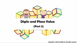 Digits and Place Value (Part 2) Instructional Video