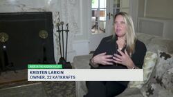 Made in the Hudson Valley: Westchester mother turns passion project of painting glassware into 22KATKRAFTS News Clip