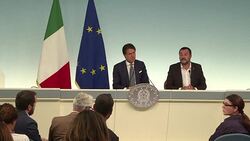 CLEAN : Italy government adopts anti migrant decree News Clip