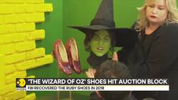 Judy Garland's Iconic Ruby Slippers Fetch Record Price At Auction News Clip