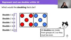 Recall doubles within 10 Instructional Video