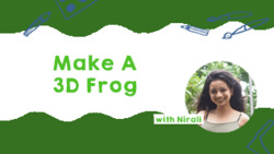 DIY 3D Frog Crafting Instructional Video