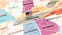 Tennessee from USA States Stock Footage