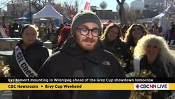 Grey Cup parties underway in Winnipeg this weekend News Clip