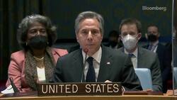 Blinken Calls Russian Aggression Against Ukraine a 'Moment of Peril' News Clip