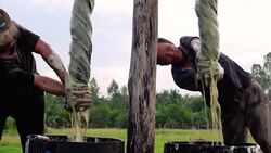4k footage scene of Vietnamese workers dyeing silk when sunrise in tan chau village, Angian, Vietnam, latest village of ancient culture to dyed, Tradition and Conserve culture concept Stock Footage