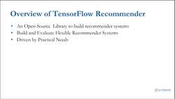 Recommender Systems Complete Course Beginner to Advanced - Project Amazon Product Recommendation System: TensorFlow Recommenders Instructional Video