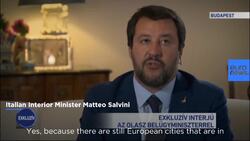 'Europe will become an Islamic caliphate if we don’t take back control,' Salvini tells Hungarian TV News Clip