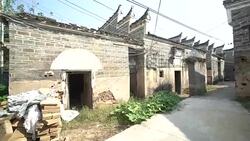 Hungry Ghost Festival in Wangjia Village in Taihe County Stock Footage