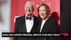 Rosalynn Carter Memorial Service to Be Held Tuesday News Clip
