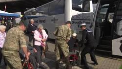 Veterans arrive for Britain's D-Day commemoration News Clip
