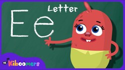 Letter E Song - THE KIBOOMERS Preschool Phonics Sounds - Uppercase & Lowercase Letters Instructional Video