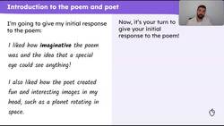 Reading and responding to 'Wide Open' by Rachel Rooney Instructional Video