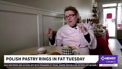Polish Pastry Rings In Fat Tuesday News Clip