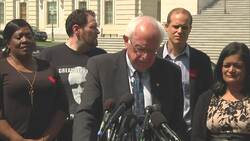 Sanders, Dems tout bill to cancel student debt News Clip