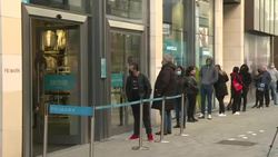 CLEAN : Shops in Belgium reopen with social distancing measures News Clip