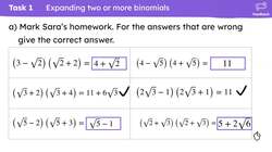 The distributive law with two or more binomials Instructional Video