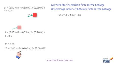 Work Done by a Force and Power Generated: A Physics Problem Solved