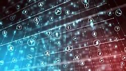 Sports icon background(loopable) Stock Footage