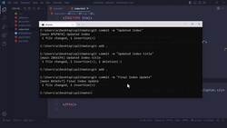Git and GitHub Masterclass - The Practical Bootcamp - Git Squash Instructional Video