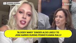 Lady Gaga Supports Kamala Harris In Ongoing U.S. Presidential Elections | Watch News Clip
