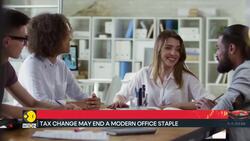 Trump ends tax break on office snacks News Clip