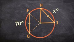 How to determine the measure of the arc if the chords are congruent Instructional Video