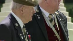 Veterans visit the Bayeux War Cemetery to commemorate the 75th anniversary of the D-Day landings News Clip