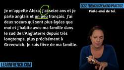 GCSE French Speaking: Talk About Yourself Instructional Video
