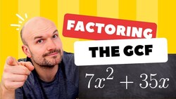 Factoring out the GCF (Let's Learn Factoring) Instructional Video
