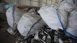 Recycling Plant for Electronic Waste Stock Footage
