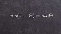 how to verify a trigonometric identity with sum formula of two angles Instructional Video