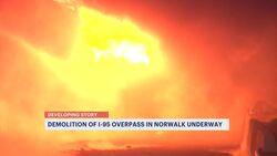 Progress being made in demolishing I-95 overpass in Norwalk damaged by fire News Clip